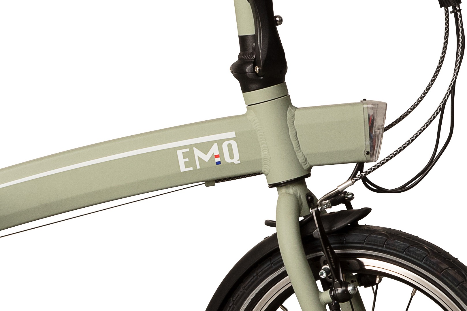 emq elektrische vouwfiets groen