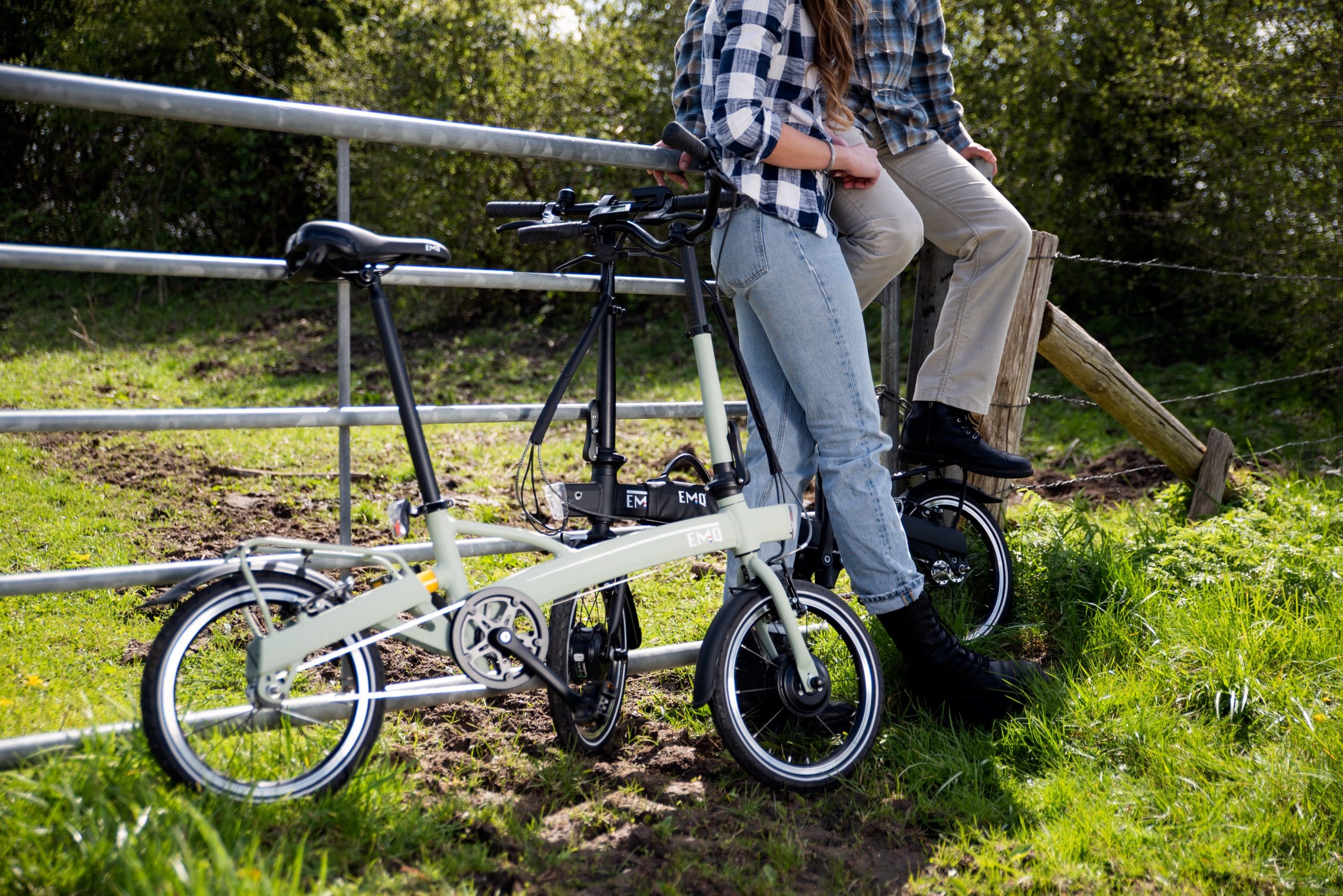 Verken betoverend Zuid-Holland per EMQ elektrische vouwfiets